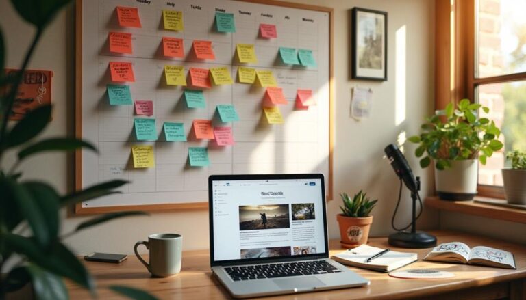 blog content calendar creation